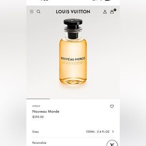 Louis Vuitton Nouveau Monde fragrance